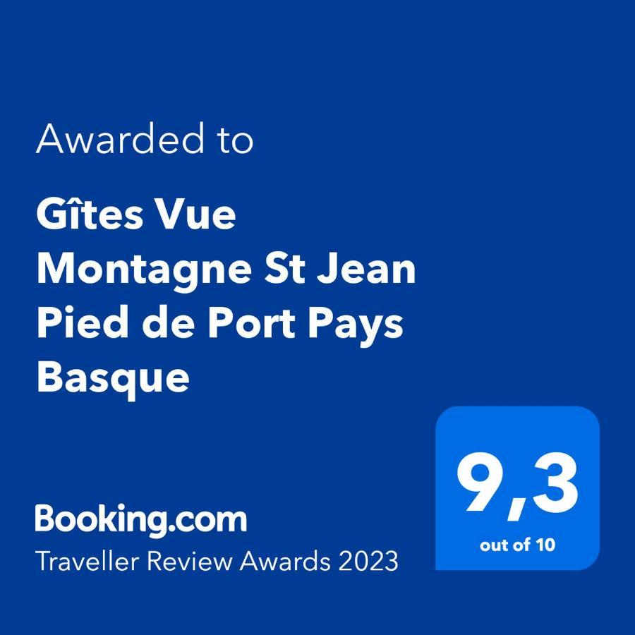 Gites Vue Montagne St Jean Pied De Port Pays Basque Saint-Jean-Pied-de-Port Exterior photo
